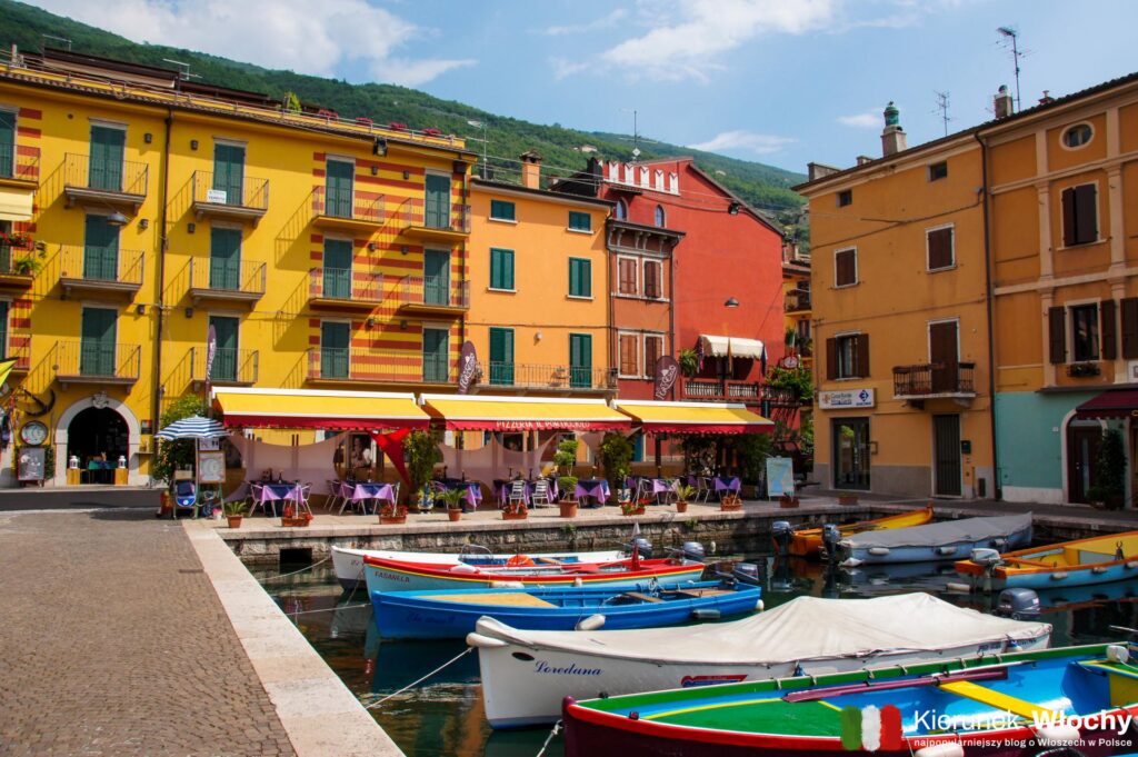 Brenzone sul Garda, port we frakcji Castelletto, jezioro Garda, Włochy (fot. Łukasz Ropczyński, kierunekwlochy.pl)