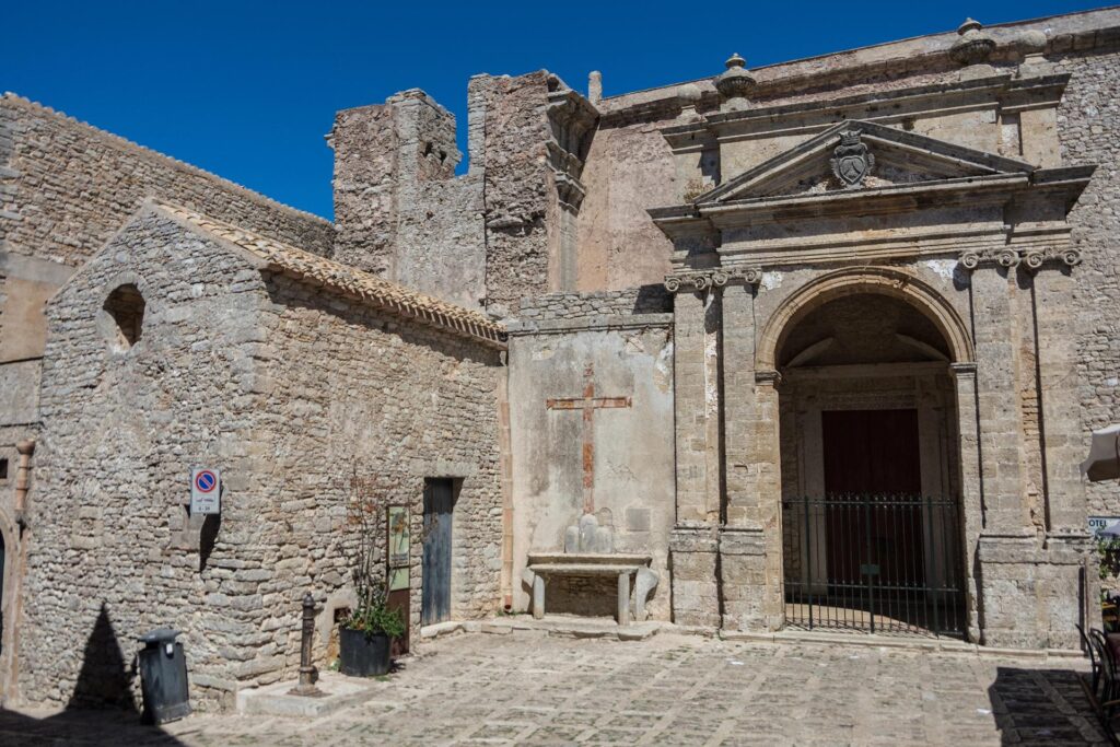 kościół San Domenico w Erice, Sycylia, Włochy