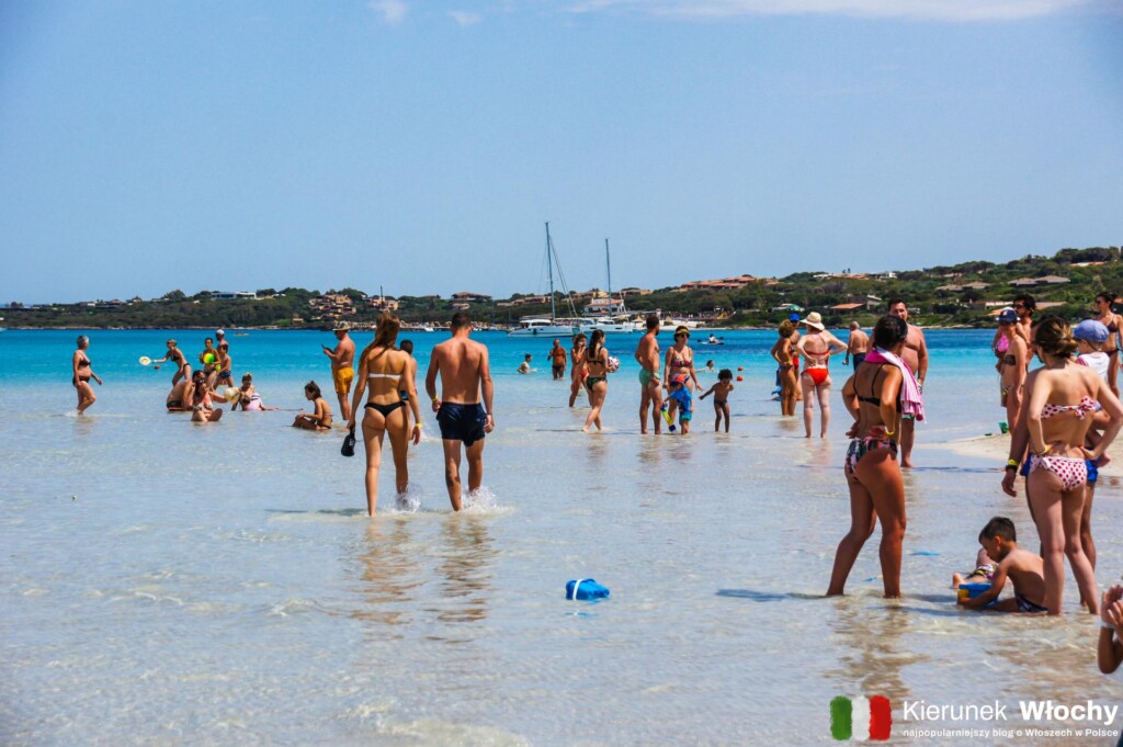 plaża La Pelosa, Sardynia, Włochy (fot. Łukasz Ropczyński, kierunekwlochy.pl)