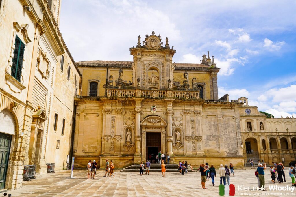 Katedra w Lecce, Apulia, Włochy (fot. Łukasz Ropczyński, kierunekwlochy.pl)