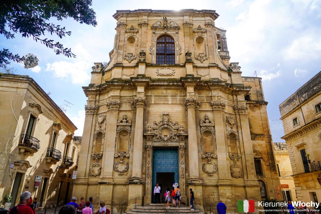 kościół Santa Chiara w Lecce, Apulia, Włochy (fot. Łukasz Ropczyński, kierunekwlochy.pl)
