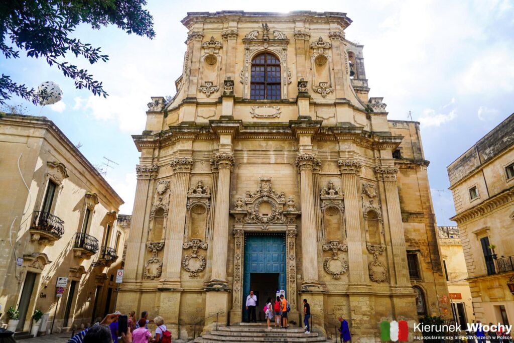 kościół Santa Chiara, Lecce, Apulia, Włochy (fot. Łukasz Ropczyński, kierunekwlochy.pl)