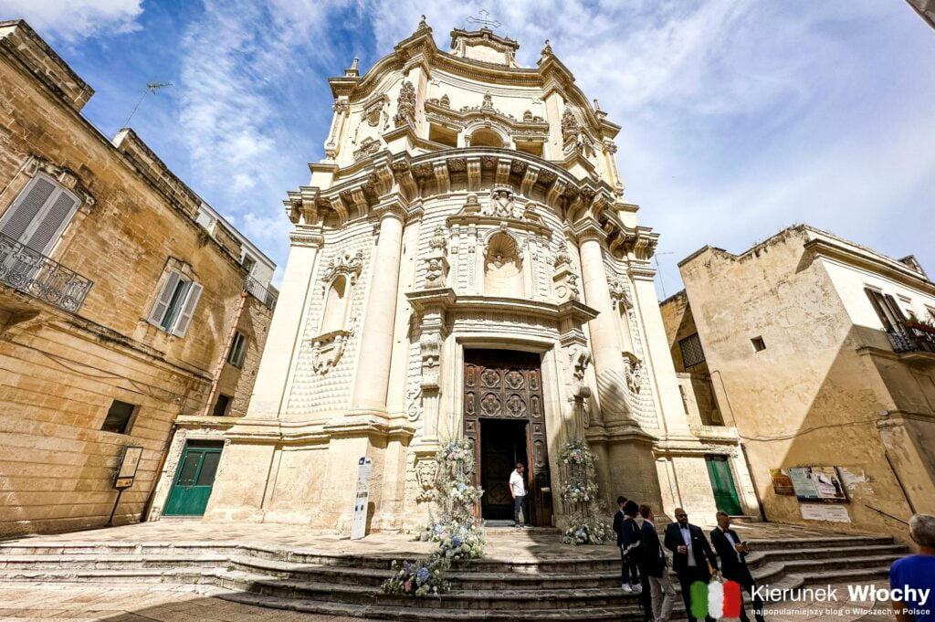 kościół San Matteo w Lecce, Apulia, Włochy (fot. Łukasz Ropczyński, kierunekwlochy.pl)