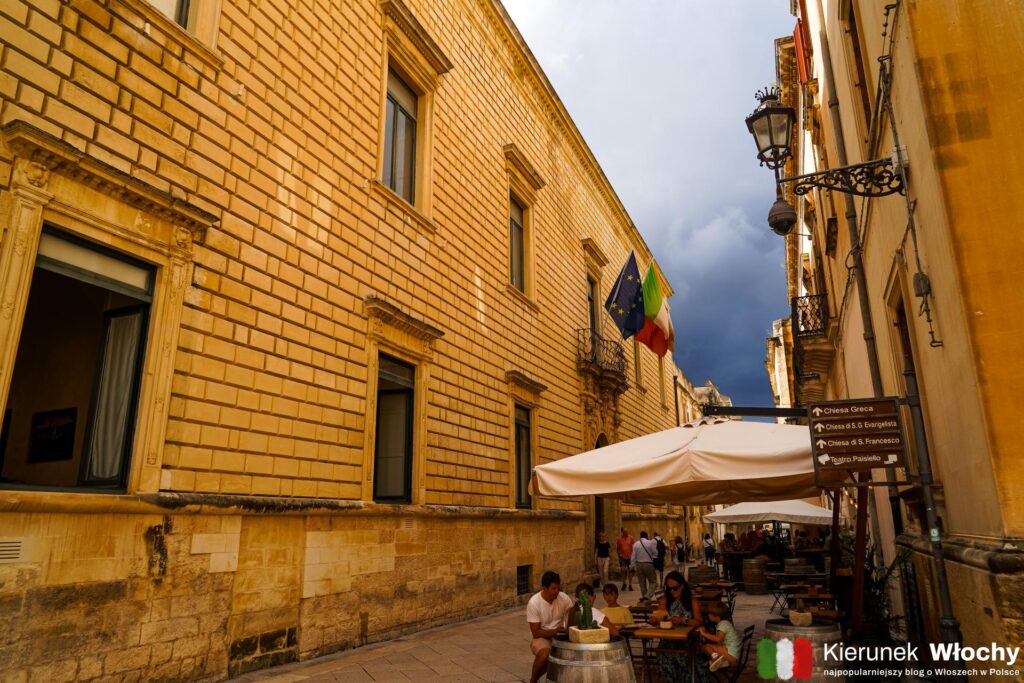 Palazzo Loffredo Adorno w Lecce, Apulia, Włochy (fot. Łukasz Ropczyński, kierunekwlochy.pl)
