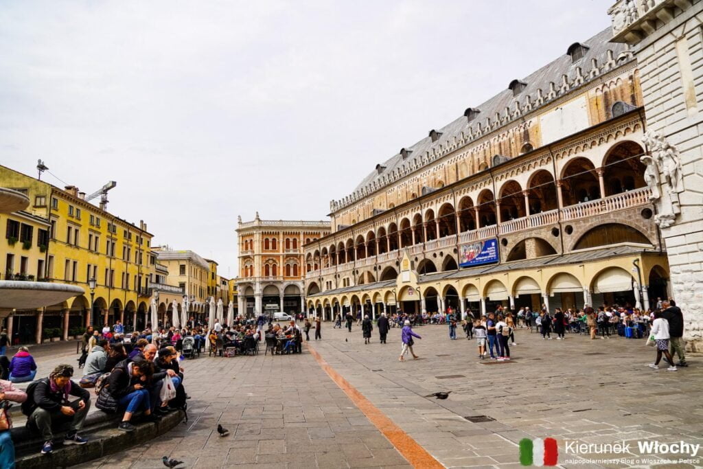 Piazza delle Erbe, Padwa, Wenecja Euganejska, Włochy (fot. Łukasz Ropczyński, kierunekwlochy.pl)