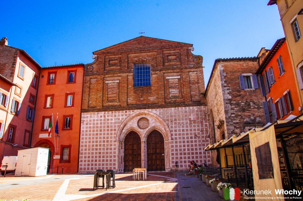 Kościół Sant'Agostino, Perugia, Umbria, Włochy (fot. Łukasz Ropczyński, kierunekwlochy.pl)