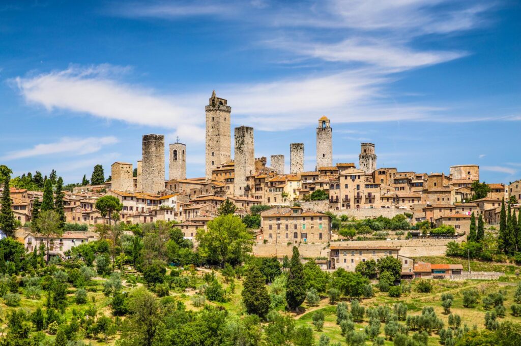 w przeszłości w San Gimignano były aż 72 wieże obronne, ale do dzisiaj przetrwało zaledwie 14 z nich