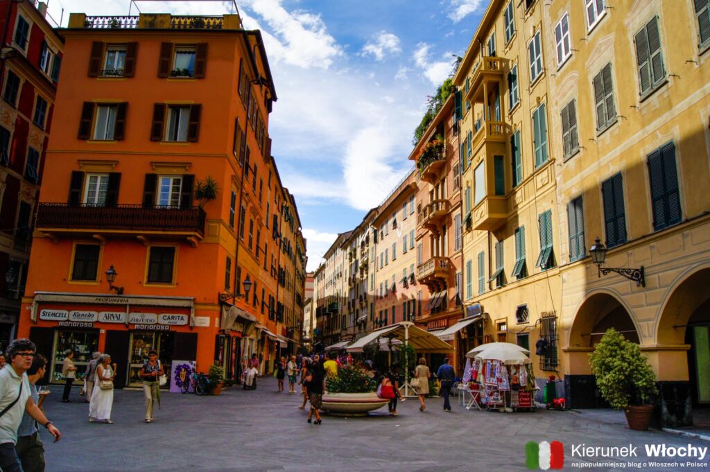 historyczne centrum Santa Margherita Ligure, Liguria, Włochy (fot. Łukasz Ropczyński, kierunekwlochy.pl)