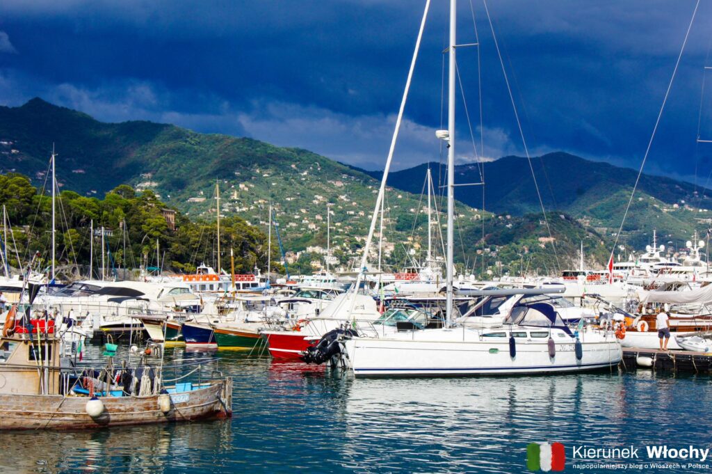 port w Santa Margherita Ligure, Liguria, Włochy (fot. Łukasz Ropczyński, kierunekwlochy.pl)