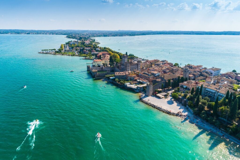 Sirmione nad jeziorem Garda