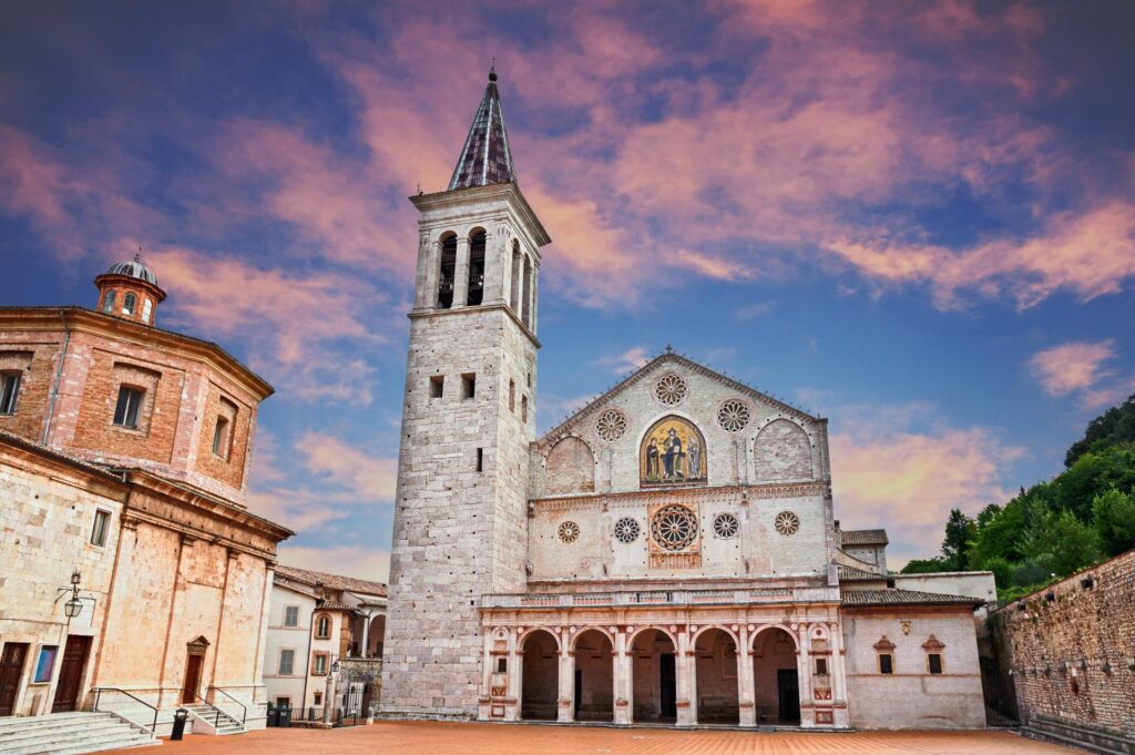 katedra w Spoleto, Umbria, Włochy