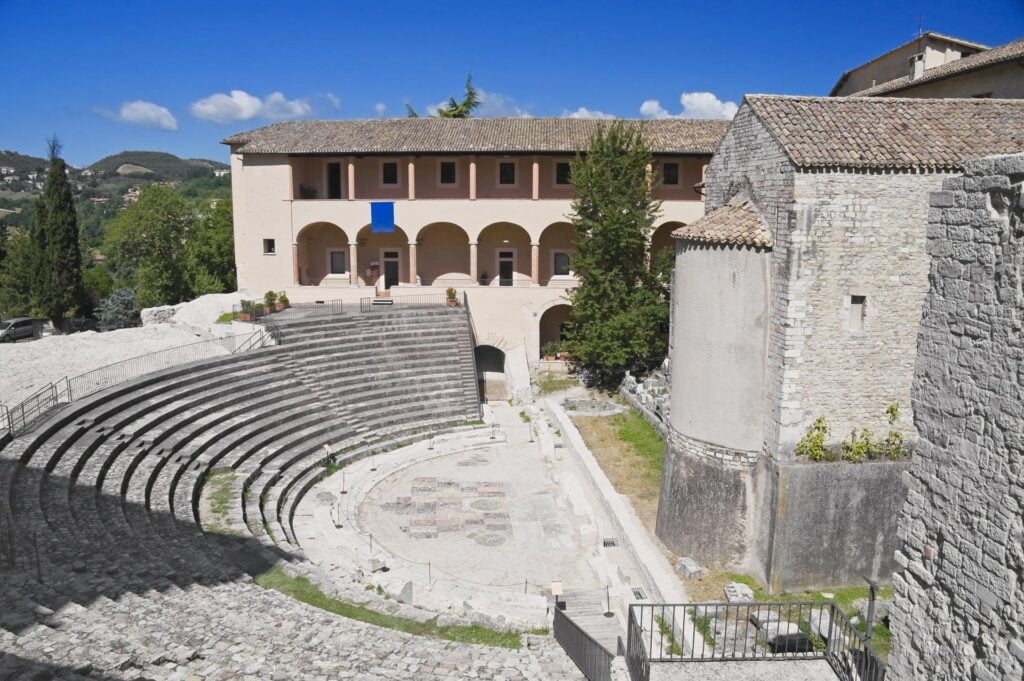 Teatr Rzymski w Spoleto, Umbria, Włochy (fot. milla74)