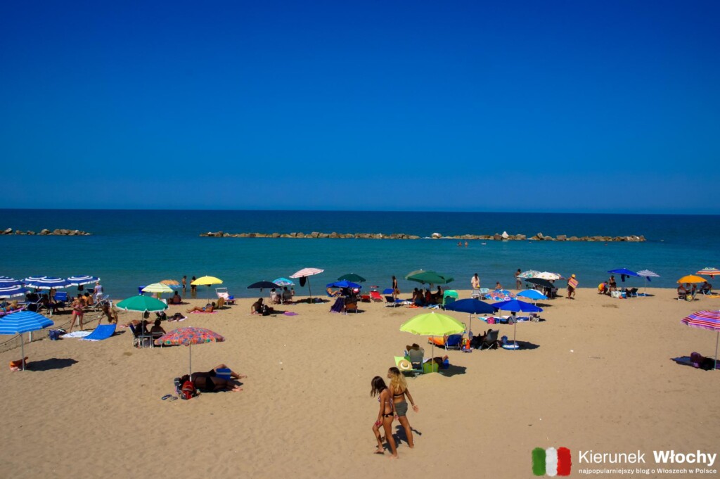 plaża w Termoli, Molise, Włochy (fot. Łukasz Ropczyński, kierunekwlochy.pl)