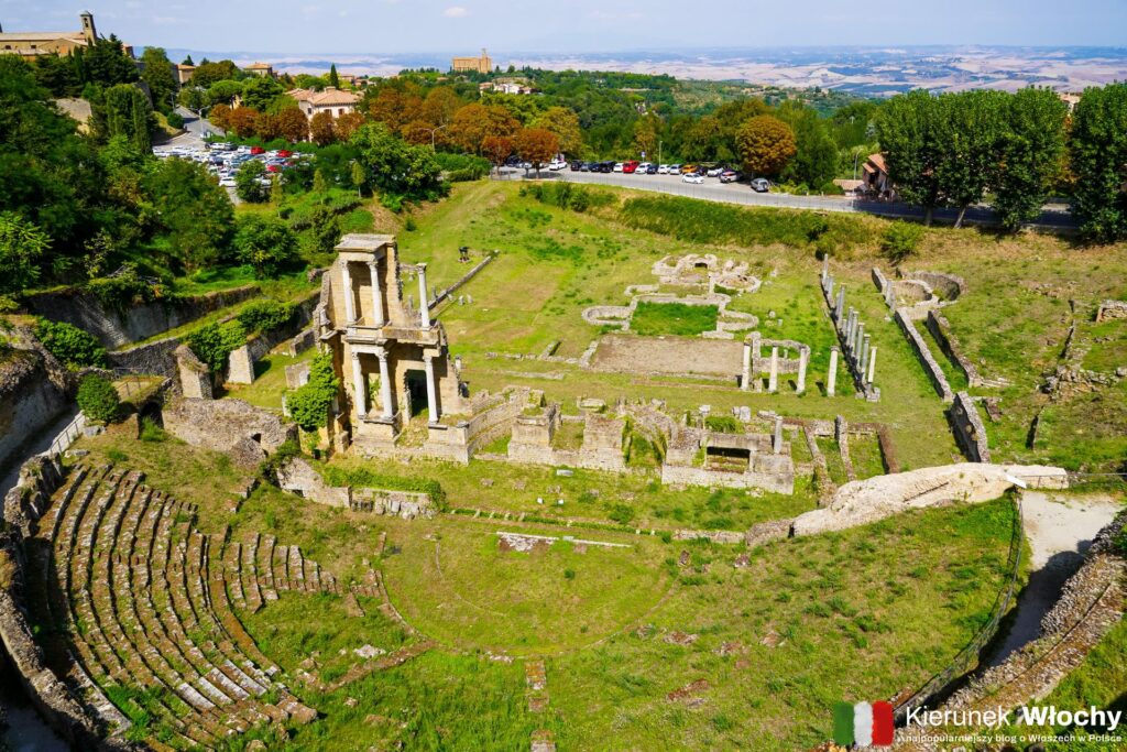 teatr rzymski, Volterra, Toskania, Włochy (fot. Łukasz Ropczyński, kierunekwlochy.pl)
