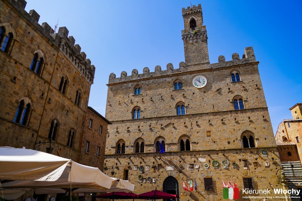 Palazzo dei Priori, Volterra, Toskania, Włochy (fot. Łukasz Ropczyński, kierunekwlochy.pl)