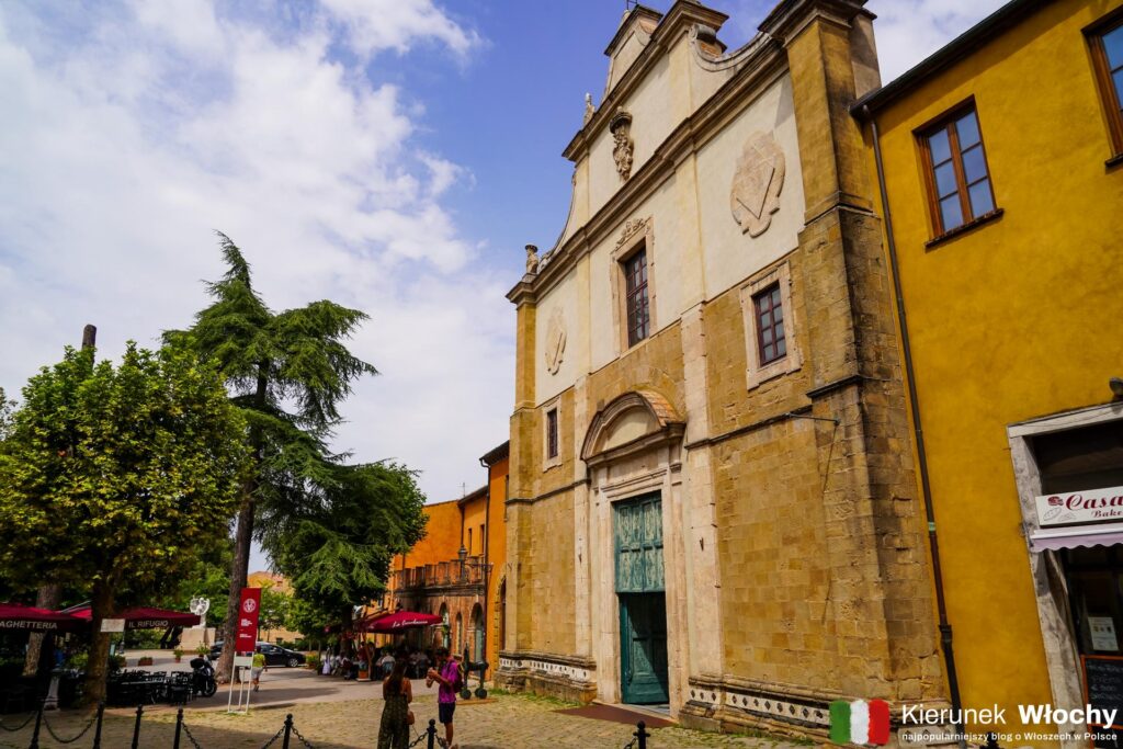 kościół św. Augustyna, w którym mieści się Diecezjalne Muzeum Sztuki Sakralnej, Volterra, Toskania, Włochy (fot. Łukasz Ropczyński, kierunekwlochy.pl)