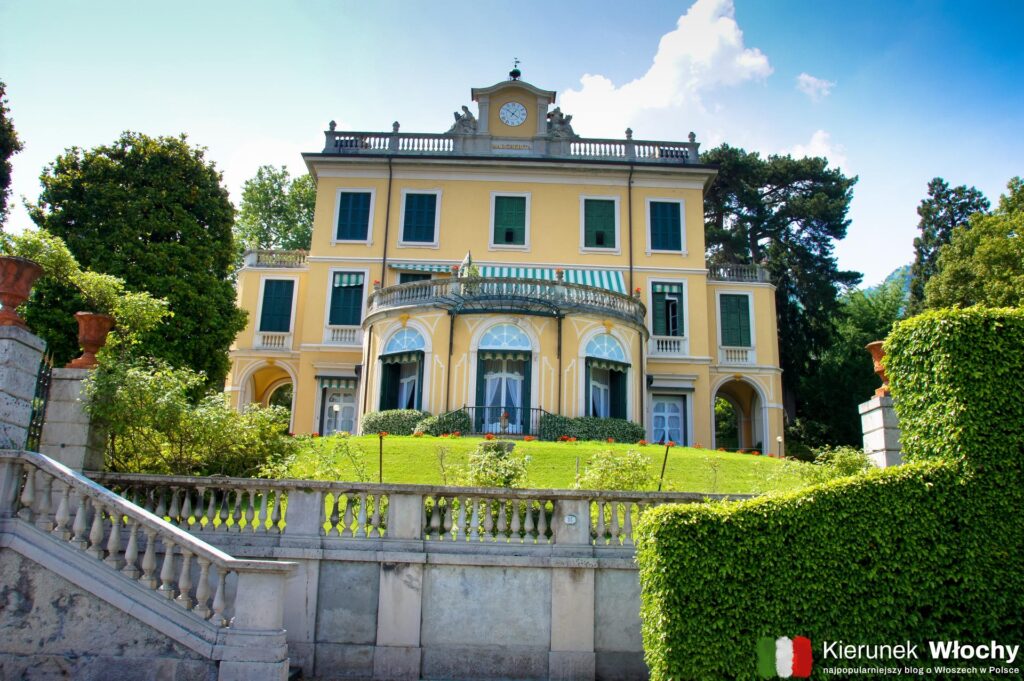 Villa Margherita Ricordi w Cadenabbia di Griante, jezioro Como, Włochy (fot. Łukasz Ropczyński, kierunekwlochy.pl)