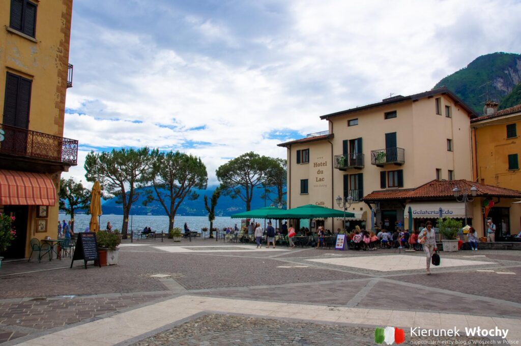 Hotel du Lac znajduje się przy głównym placu Menaggio, jezioro Como, Włochy (fot. Łukasz Ropczyński, kierunekwlochy.pl)