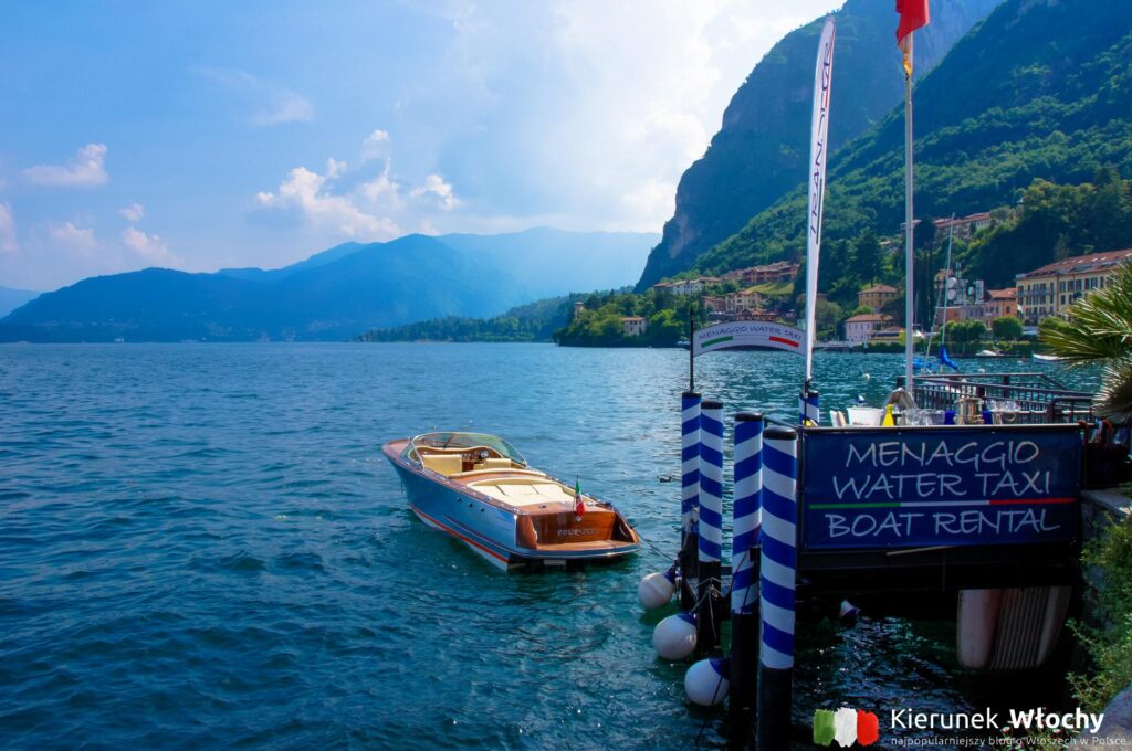 przystań w Menaggio, w której możesz wybrać się na rejs motorówką, jezioro Como, Włochy (fot. Łukasz Ropczyński, kierunekwlochy.pl)