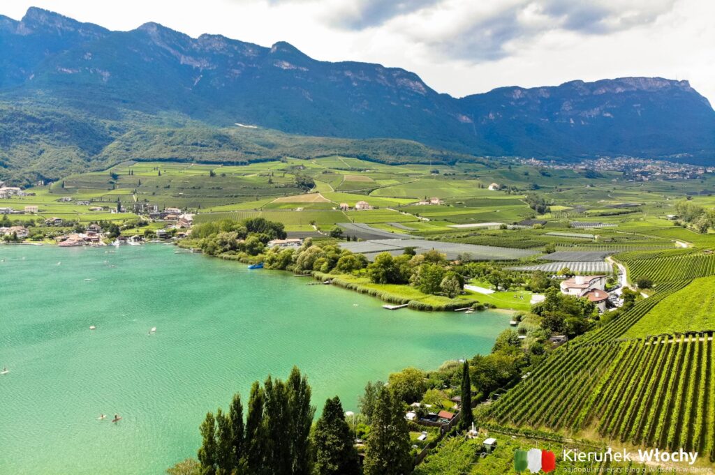 jezioro Kalterer See / Lago di Caldaro, Południowy Tyrol, Włochy (fot. Łukasz Ropczyński, kierunekwlochy.pl)