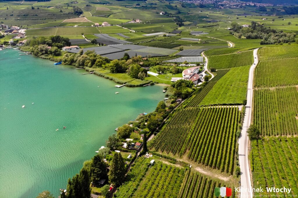 jezioro Kalterer See / Lago di Caldaro, Południowy Tyrol, Włochy (fot. Łukasz Ropczyński, kierunekwlochy.pl)