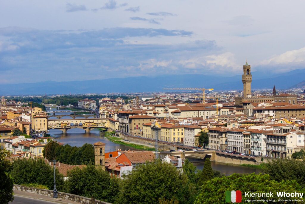 panorama Florencji z Piazzale Michelangelo, Toskania, Włochy (fot. Łukasz Ropczyński, kierunekwlochy.pl)