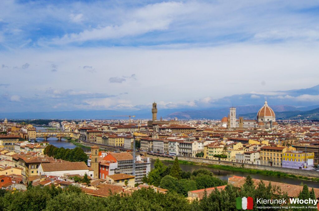 Piazzale Michelangelo to najlepszy, a w dodatku bezpłatny punkt widokowy, Florencja, Włochy (fot. Łukasz Ropczyński, kierunekwlochy.pl)
