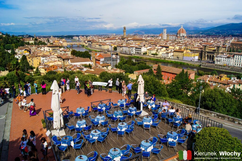 Florencja podziwiana z Piazzale Michelangelo, Toskania, Włochy (fot. Łukasz Ropczyński, kierunekwlochy.pl)