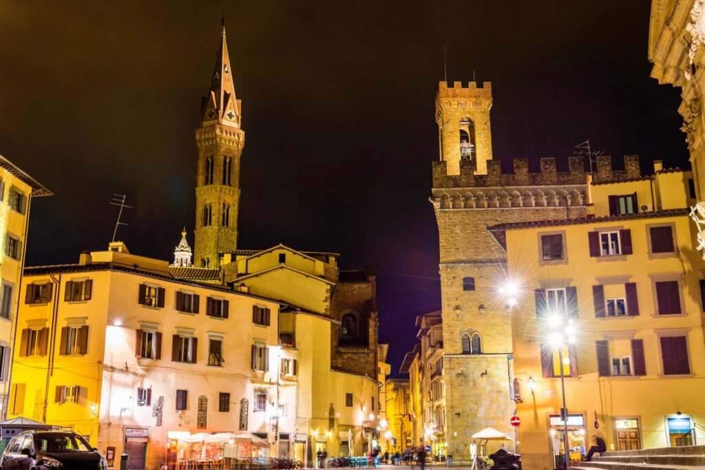 w zabytkowym Palazzo del Bargello swoją siedzibę ma Museo Nazionale del Bargello, Florencja, Włochy