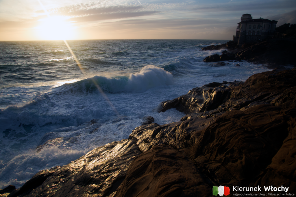 rezerwat Naturalny Calafuria z klifowymi, skalnymi plażami, Toskania, Włochy (fot. Katarzyna Szczytowska)