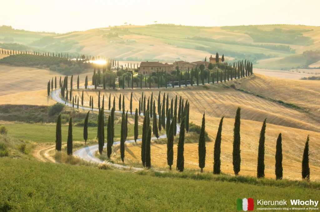 Agriturismo Baccoleno w regionie Crete Senesi, Toskania, Włochy (fot. Łukasz Ropczyński, kierunekwlochy.pl)