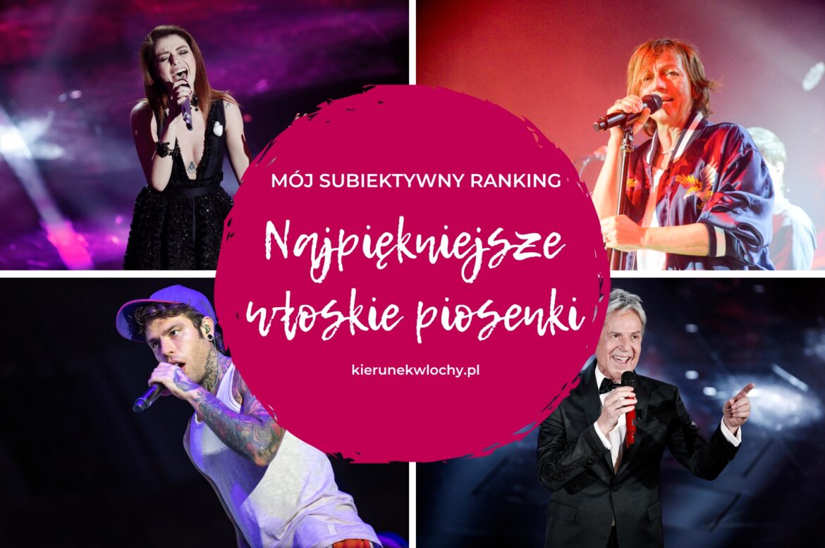 Najpiękniejsze włoskie piosenki. Włoskie przeboje, które pokochasz! Na zdjęciach włoscy piosenkarze: Annalisa (fot. arp), Gianna Nannini (fot. Fotoember), Fedez (fot. stedalle) i Claudio Baglioni (fot. arp). Najpiękniejsze włoskie piosenki. Włoskie przeboje, które pokochasz! Na zdjęciach włoscy piosenkarze: Annalisa (fot. arp), Gianna Nannini (fot. Fotoember), Fedez (fot. stedalle) i Claudio Baglioni (fot. arp).