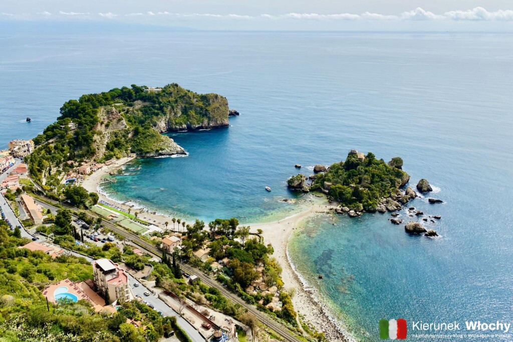 plaża Isola Bella w Taorminie, najpiękniejsze plaże Sycylii (fot. Łukasz Ropczyński, kierunekwlochy.pl)