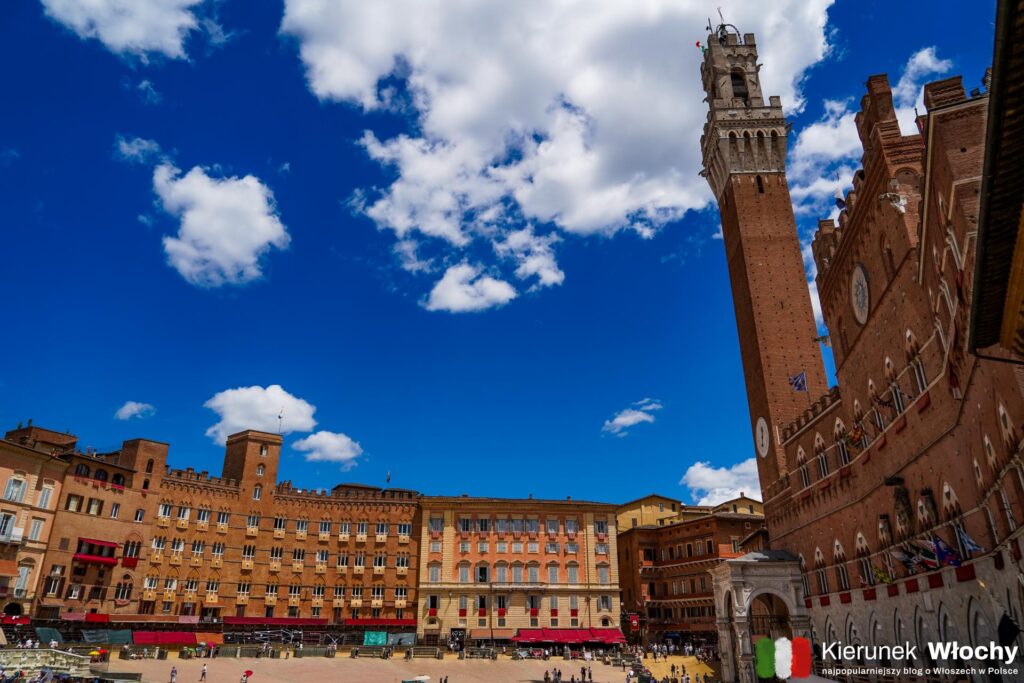 Piazza del Campo w Sienie, Toskania, Włochy (fot. Łukasz Ropczyński, kierunekwlochy.pl)