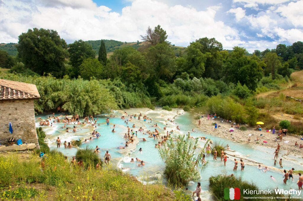 darmowe źródła termalne Terme di Saturnia, Toskania, Włochy (fot. Łukasz Ropczyński, kierunekwlochy.pl)