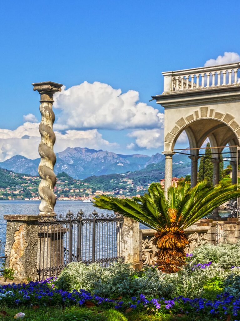 Villa Monastero w Varennie, jezioro Como