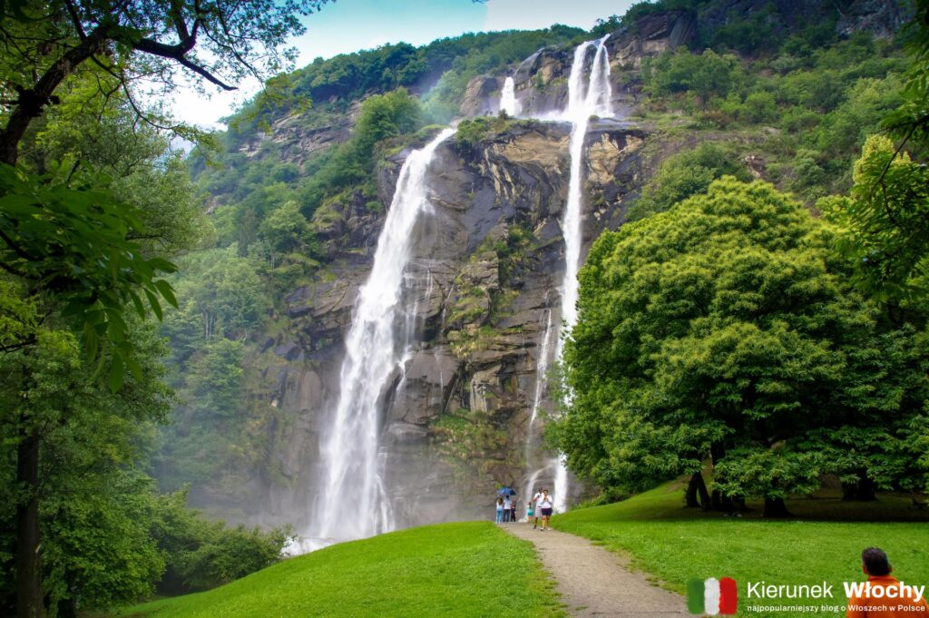 Cascate dell'Acquafraggia, Piuro, Lombardia, Włochy (fot. Łukasz Ropczyński, kierunekwlochy.pl)