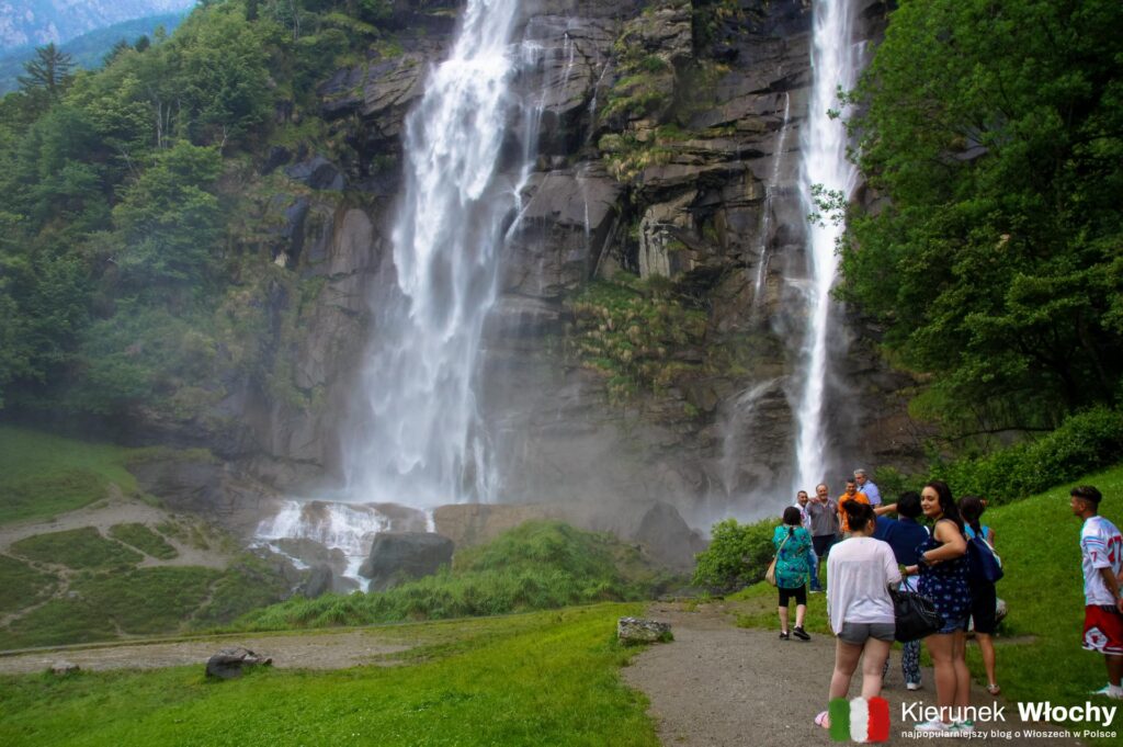 Cascate dell'Acquafraggia, Piuro, Lombardia, Włochy (fot. Łukasz Ropczyński, kierunekwlochy.pl)