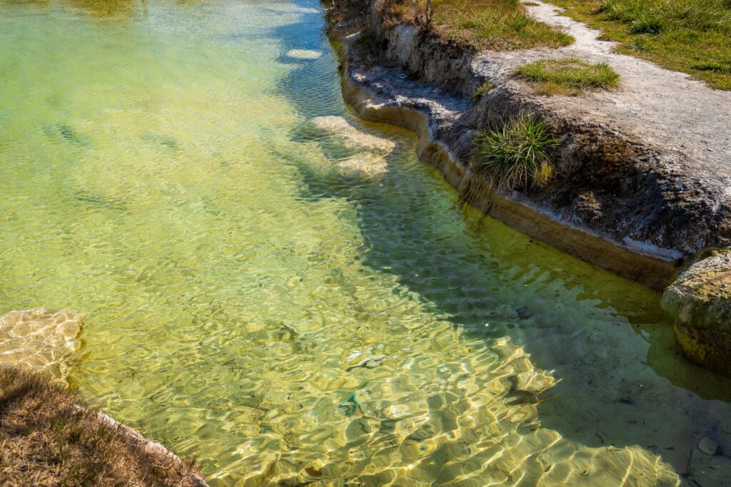 Piscine Carletti, darmowe gorące źródła w okolicy Viterbo, region Lacjum (Lazio), Włochy