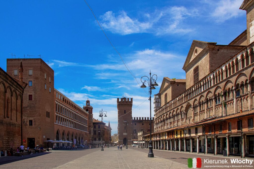 Piazza Trento - Trieste, Ferrara, Emilia-Romania, Włochy (fot. Łukasz Ropczyński, kierunekwlochy.pl)