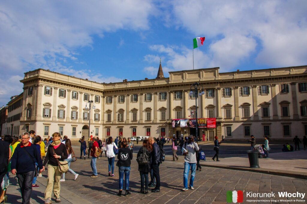 Pałac Królewski (wł. Palazzo Reale) w Mediolanie (fot. Łukasz Ropczyński, kierunekwlochy.pl)