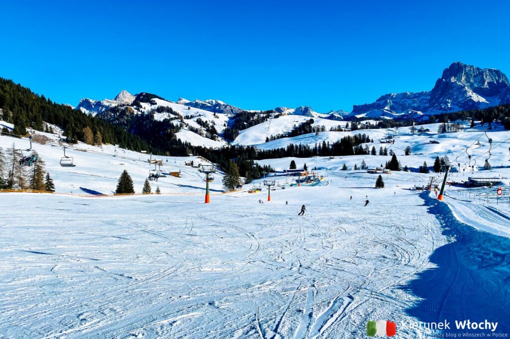 ośrodek narciarski Seiser Alm / Alpe di Siusi, Południowy Tyrol, Włochy (fot. Łukasz Ropczyński, kierunekwlochy.pl)