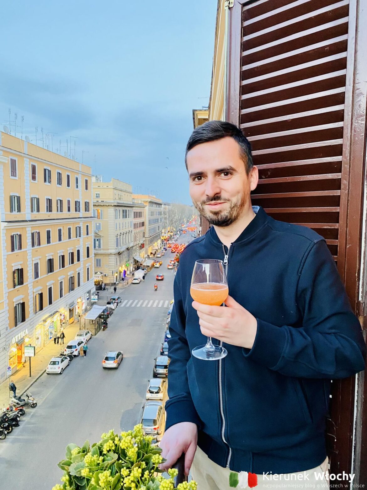 Gdzie spać w Rzymie? Noclegi w Rzymie + polecane hotele i apartamenty, o których warto wiedzieć. Na zdjęciu widok z apartamentu Interhome, 100 m od Muzeów Watykańskich (fot. Joanna Ropczyńska, kierunekwlochy.pl)