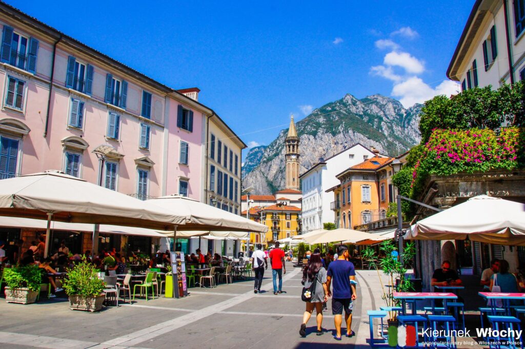 Piazza XX Settembre w Lecco, Lombardia, Włochy (fot. Łukasz Ropczyński, kierunekwlochy.pl)