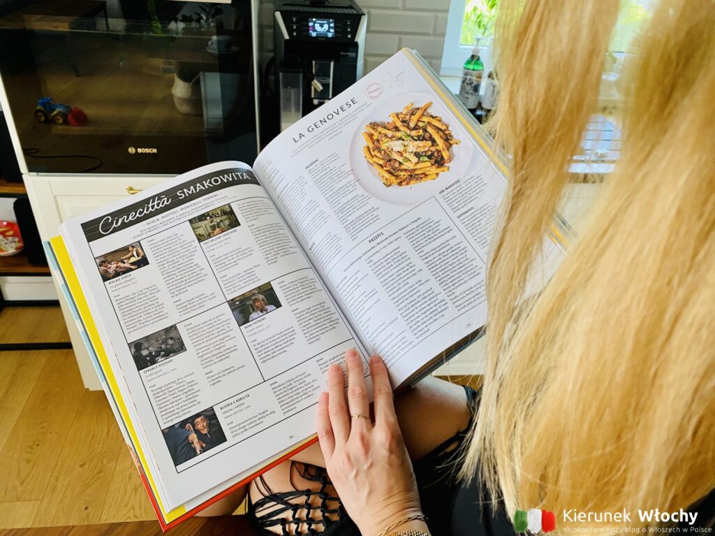 kulinarna encyklopedia "Italia na talerzu" - "La Genovese" było pierwszym daniem, które przygotowaliśmy z zebranych w książce przepisów (fot. Łukasz Ropczyński, kierunekwlochy.pl)