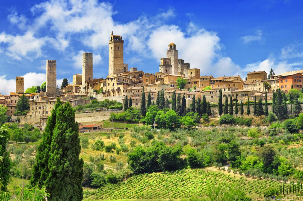 San Gimignano w Toskanii, najpopularniejsze małe miasta we Włoszech