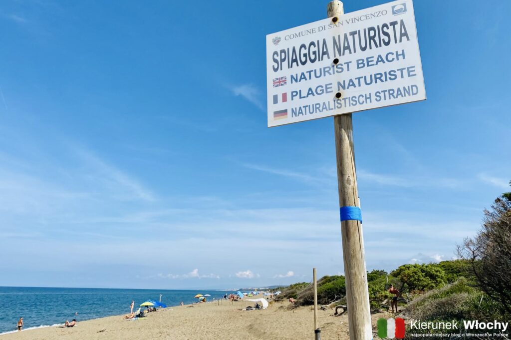 blisko hu Park Albatros znajduje się też jedna z nielicznych we Włoszech oficjalnych plaż naturystycznych (fot. Łukasz Ropczyński, kierunekwlochy.pl)