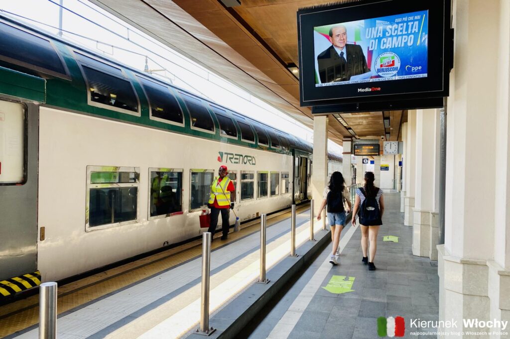 dworzec kolejowy w Bergamo, Lombardia, Włochy (fot. Łukasz Ropczyński, kierunekwlochy.pl)