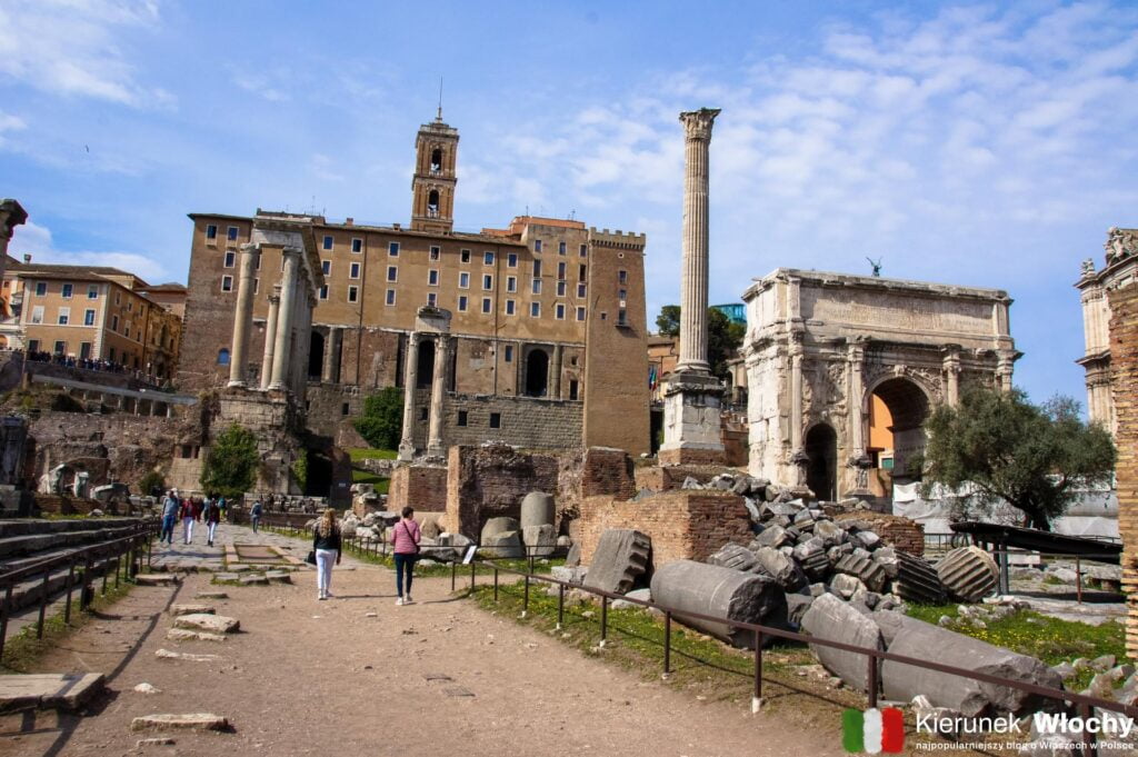 Forum Romanum, Rzym, Włochy (fot. Łukasz Ropczyński, kierunekwlochy.pl)