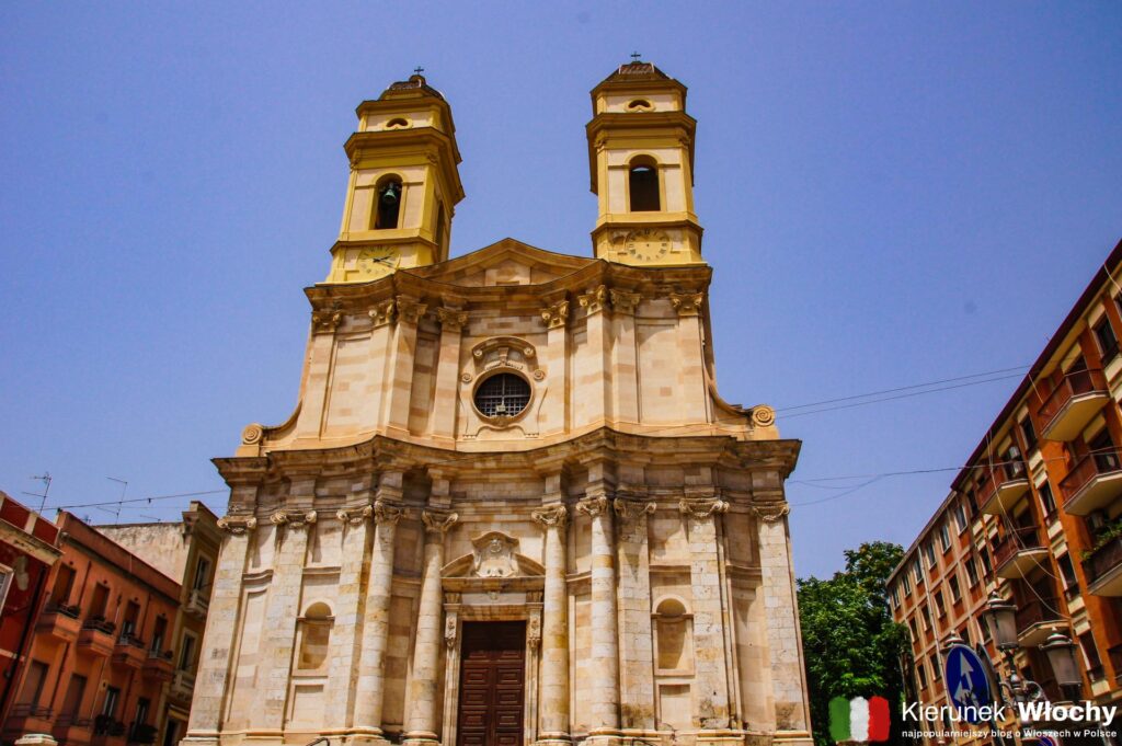 kościół św. Anny w Cagliari, Sardynia, Włochy (fot. Łukasz Ropczyński, kierunekwlochy.pl)